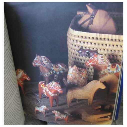 Book about DALA HORSES Swedish Mosey Hjort - RARE like New - Image 5