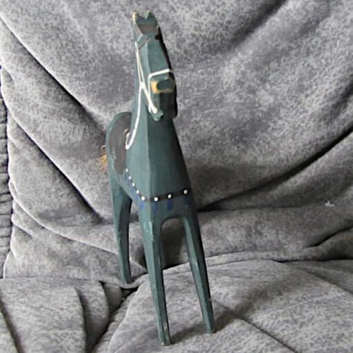 Swedish DALA HORSE – 5.3 inch. Falu-horse RARE - Image 4