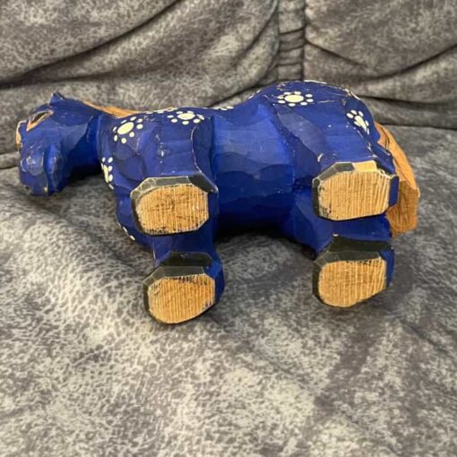 Swedish vintage blue SMALAND HORSE – 5.5 inch. - Image 5