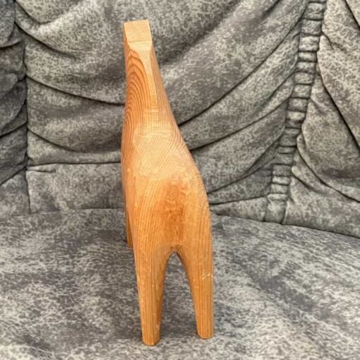Unpainted DALA HORSE – 5.1 inch. GRAINS - Image 2