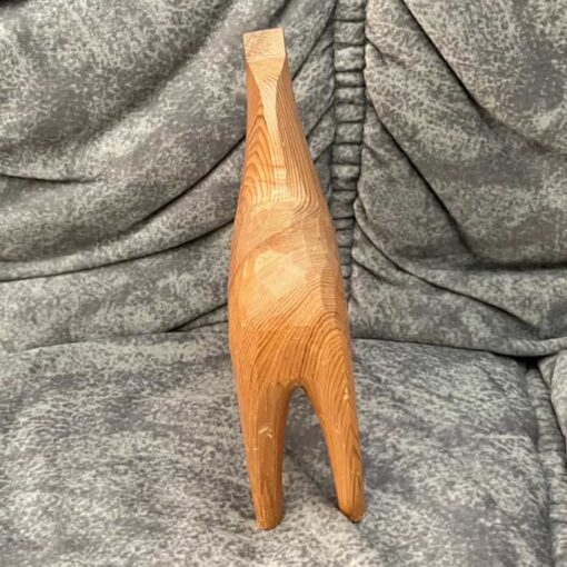 Unpainted DALA HORSE – 5.1 inch. GRAINS - Image 2