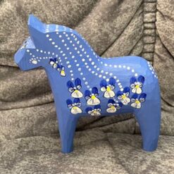Swedish DALA HORSE – 5.1 inch. - Ludvika signed dated