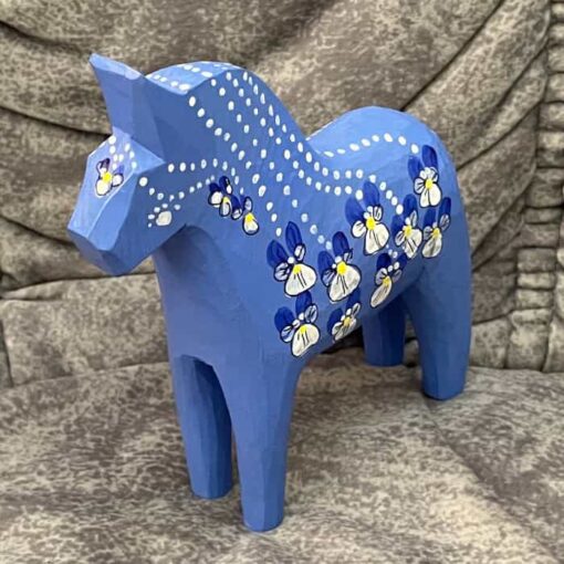 Swedish DALA HORSE – 5.1 inch. - Ludvika signed dated - Image 4