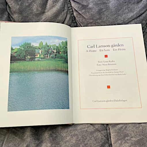 Book about Swedish painter CARL LARSSON´s Home – in English - Image 3