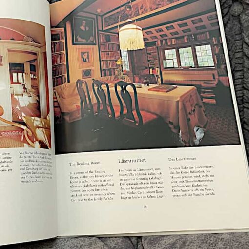 Book about Swedish painter CARL LARSSON´s Home – in English - Image 8