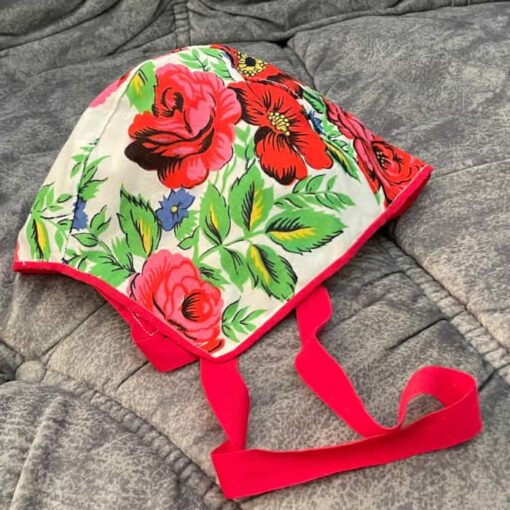 Cute CAP - GIRL 7-10 years flowers – NEW Swedish - Image 4