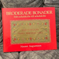 Swedish book WALLHANGERS embroidery by Noomi Augustsson