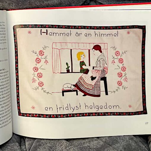 Swedish book WALLHANGERS embroidery by Noomi Augustsson - Image 7