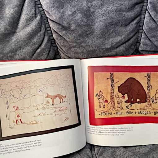 Swedish book WALLHANGERS embroidery by Noomi Augustsson - Image 8