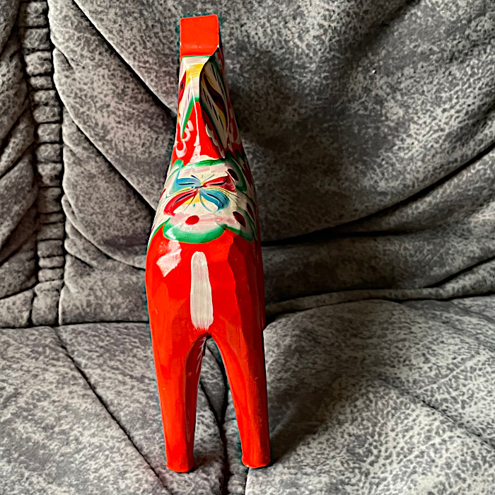 Swedish DALA HORSE – 5.3 inch. TAG - Image 2