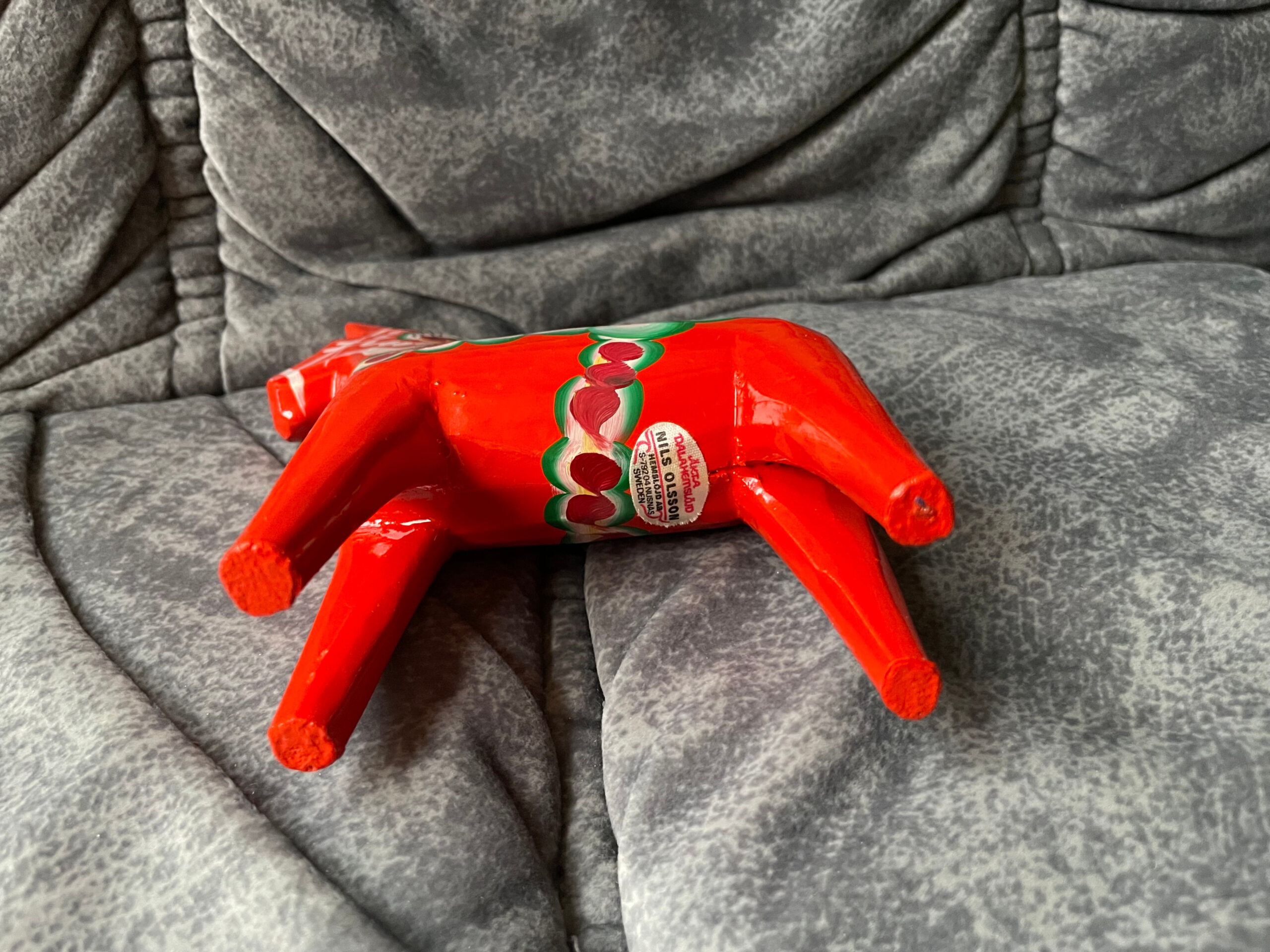 Swedish DALA HORSE – 5.3 inch. TAG - Image 4