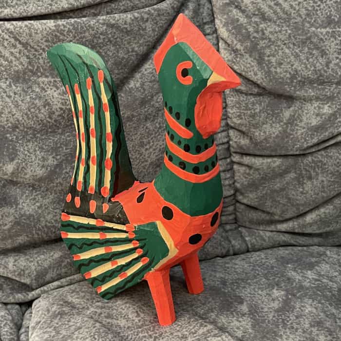 GASTRIKE ROOSTER – 7.5 inch. Signed Swedish - Image 3