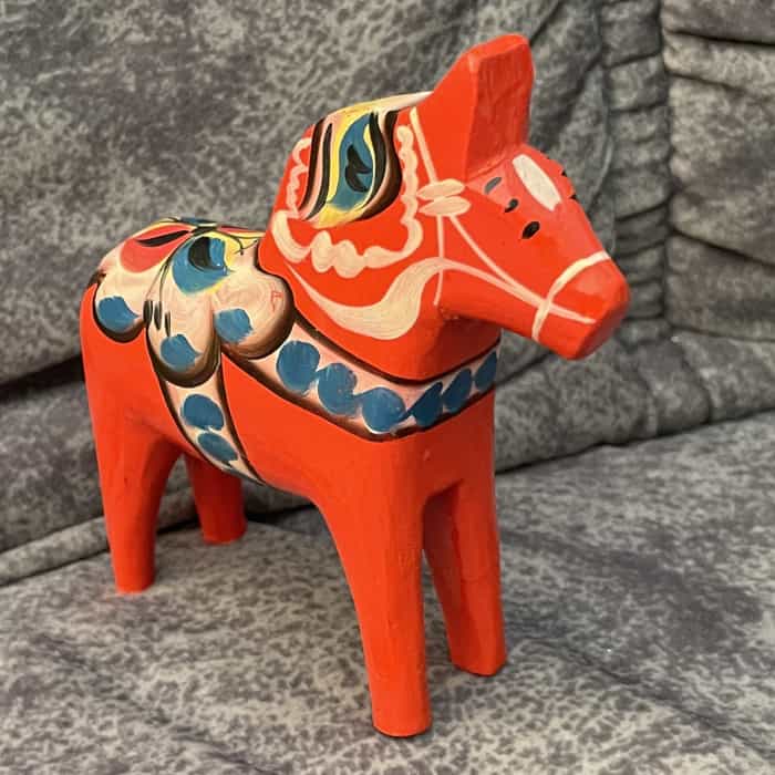 Swedish DALA HORSE – 4 inch - Image 3