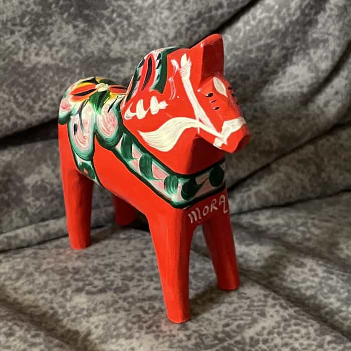 Swedish vintage DALA HORSE – 3 inch Mora - Image 3