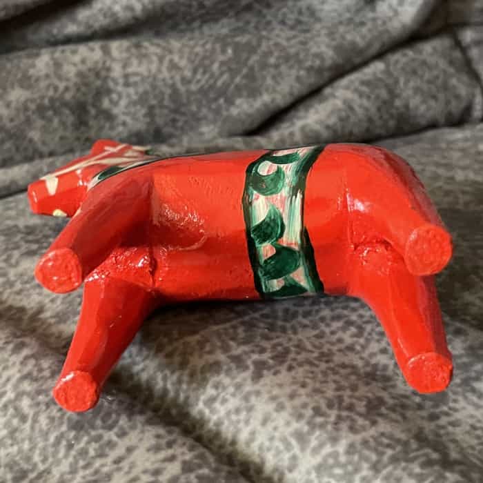 Swedish vintage DALA HORSE – 3 inch Mora - Image 4