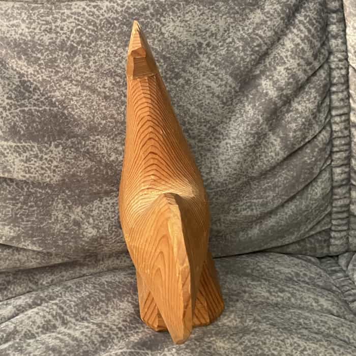Unpainted DALA ROOSTER – 7 inch grains - Image 2