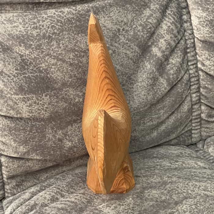 Unpainted DALA ROOSTER – 7 inch grains - Image 2