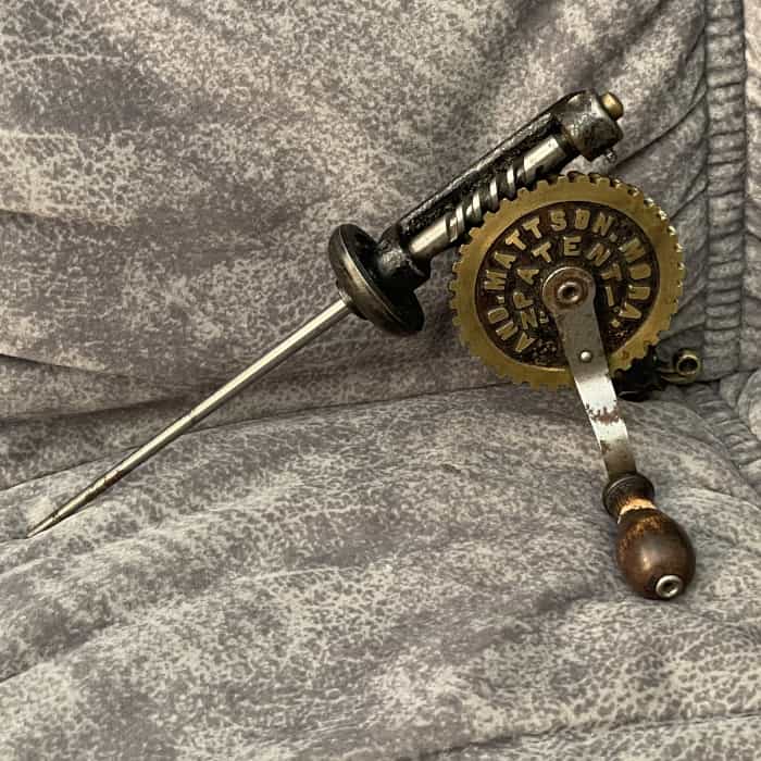 Swedish BOBBIN WINDER - made by And. Mattson Mora
