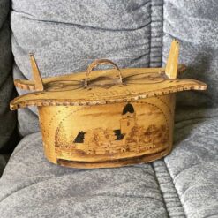 Swedish vintage small TINA BOX "svepask" – Rattvik dated 1938
