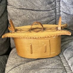 Swedish vintage small TINA BOX "svepask" – Rattvik dated 1938 - Image 4