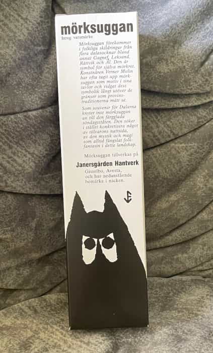 Swedish "MORKSUGGAN" symbol darkness Dalarna - NEW - Image 4
