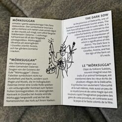 Swedish "MORKSUGGAN" symbol darkness Dalarna - NEW - Image 5