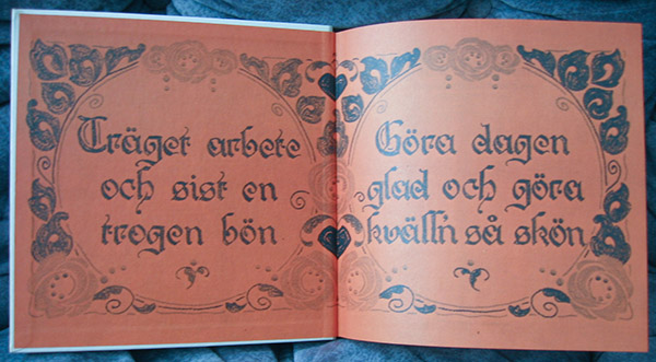 Swedish book WALLHANGERS embroidery by Jane Fredlund - Image 3