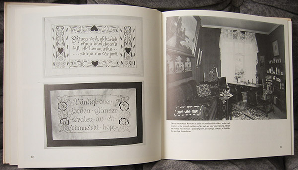 Swedish book WALLHANGERS embroidery by Jane Fredlund - Image 4