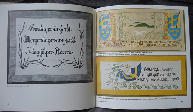 Swedish book WALLHANGERS embroidery by Jane Fredlund - Image 6