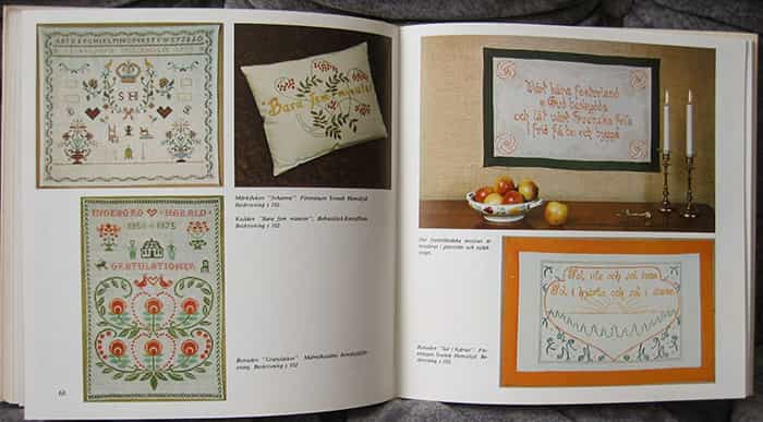 Swedish book WALLHANGERS embroidery by Jane Fredlund - Image 9