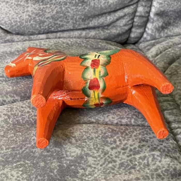 Swedish vintage DALA HORSE – 4 inch, - Image 5