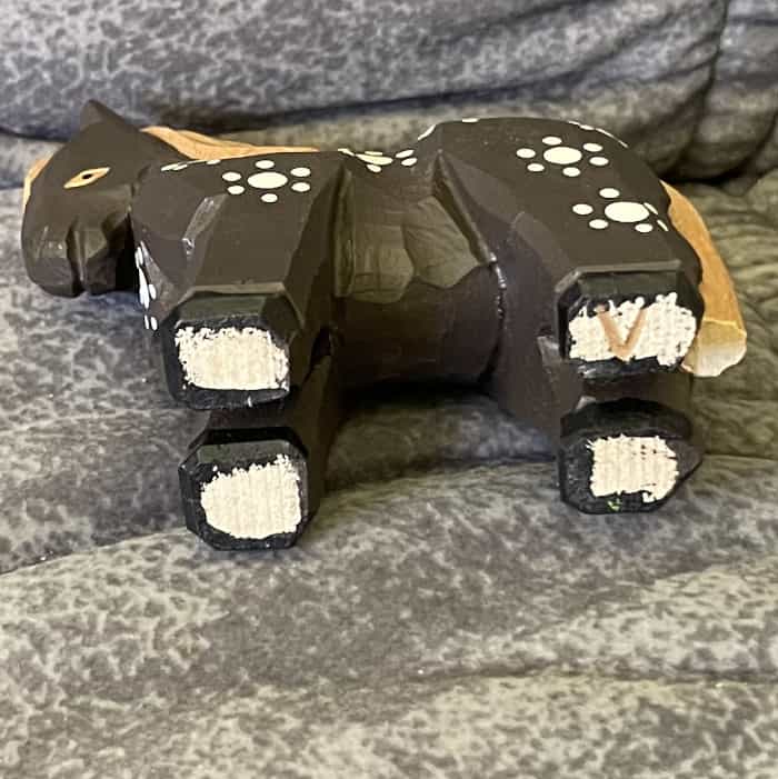 Swedish brown SMALAND HORSE – 3.3 inch - Image 4