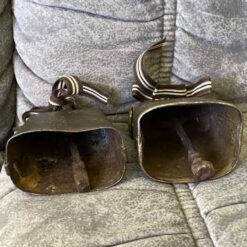 Two Swedish antique COWBELLS with patina - Image 5