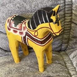 Vintage DALA HORSE β 4.5 inch. - Leksand split ears Swedish - Image 3