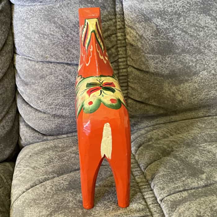 Swedish vintage DALA HORSE – 7 inch Mora - Image 2