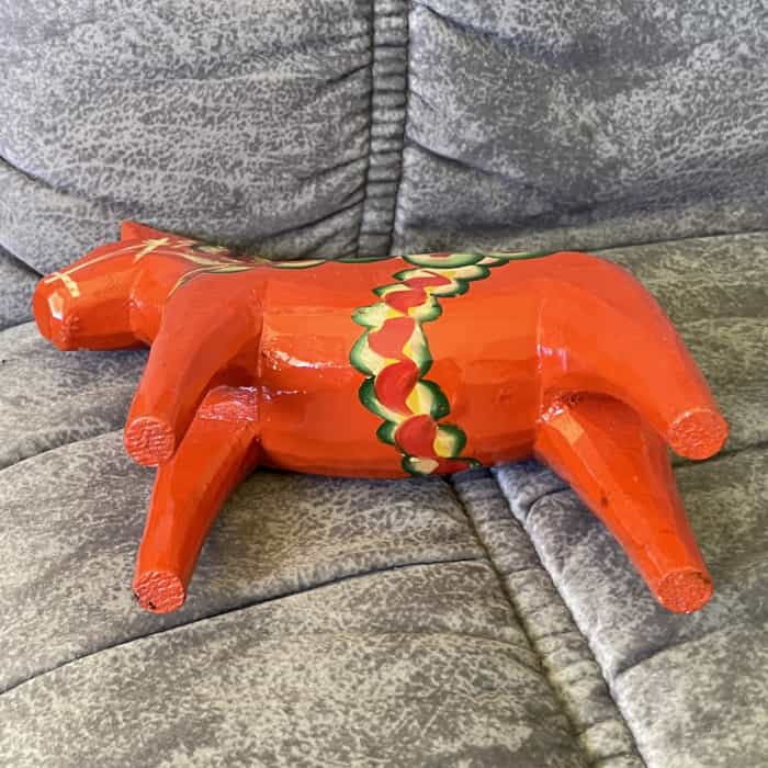 Swedish vintage DALA HORSE – 7 inch Mora - Image 6