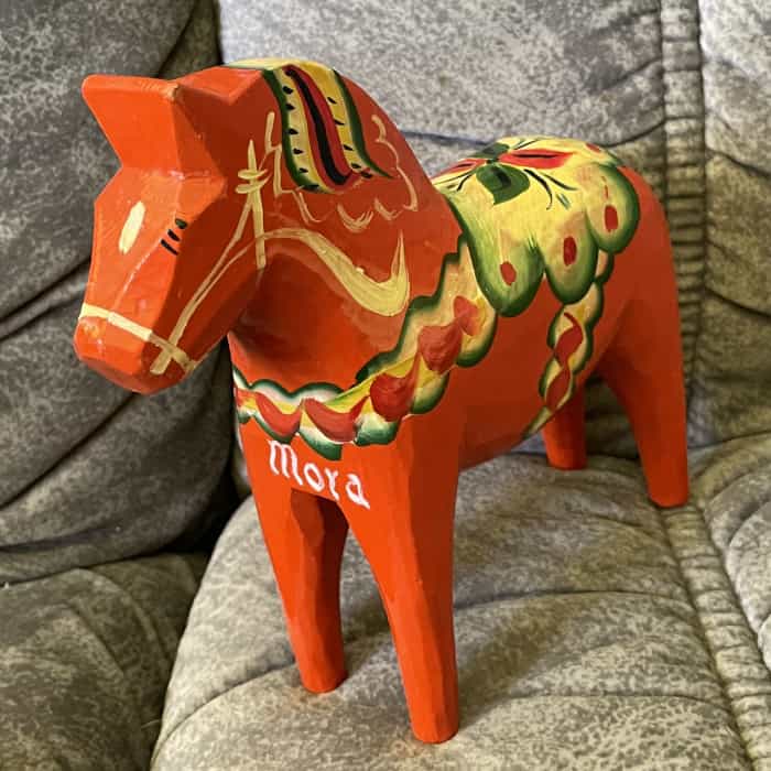 Swedish vintage DALA HORSE – 7 inch Mora - Image 7