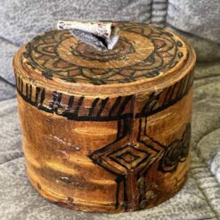 Swedish stunning small BIRCH BARK Box - Hjort Anders RARE - Image 3