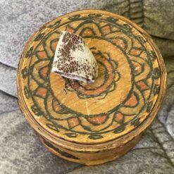 Swedish stunning small BIRCH BARK Box - Hjort Anders RARE - Image 5
