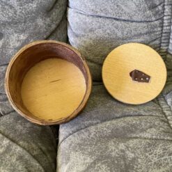 Swedish stunning small BIRCH BARK Box - Hjort Anders RARE - Image 7