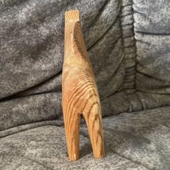 Unpainted DALA HORSE – 4 inch. GRAINS - Image 2