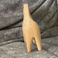 Unpainted DALA HORSE – 3 inch. GRAINS - Image 2