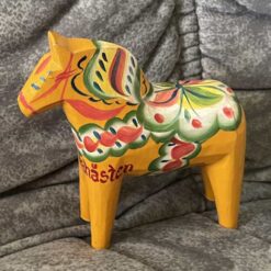 Radio DALA HORSE – 5 inch. unusual color TAG Swedish