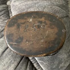 Swedish old small cute TINA BOX "svepask" – dated 1850 patina - Image 5